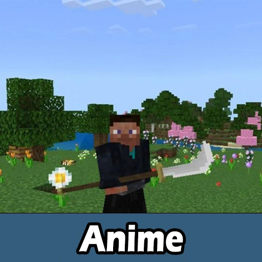 Anime Weapons Mod for Minecraft PE