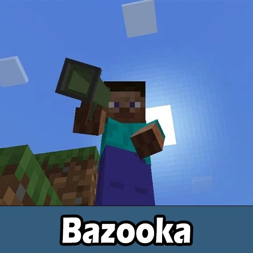 Bazooka Mod for Minecraft PE