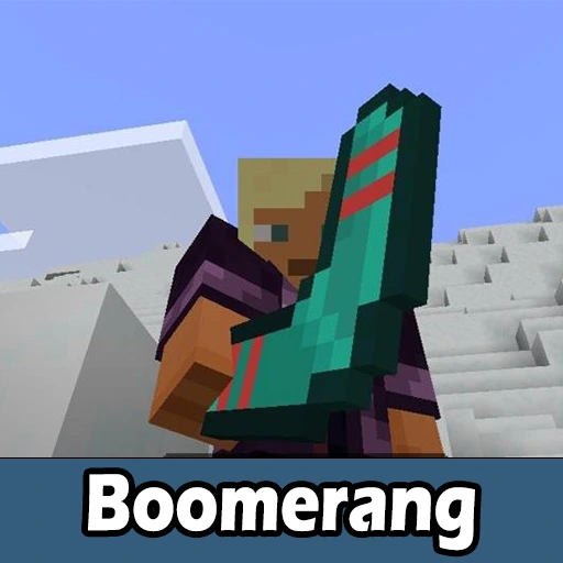 Boomerang Mod for Minecraft PE