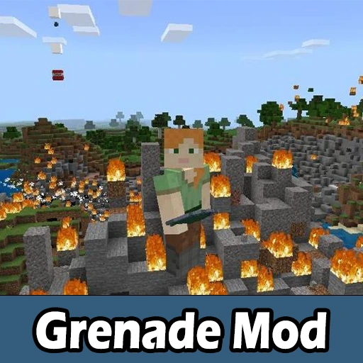 Grenade Mod for Minecraft PE