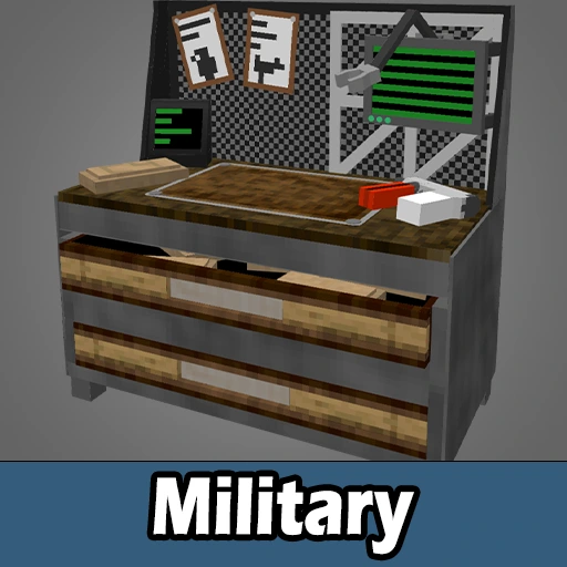 Military Equipment Mod for Minecraft PE