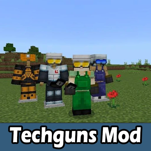 Techguns Mod for Minecraft PE