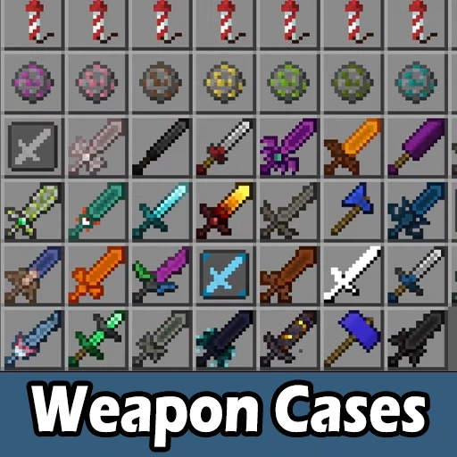 Weapon Cases Mod for Minecraft PE
