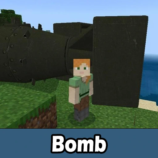 Bomb Mod for Minecraft PE